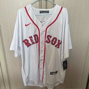 Boston Red Sox Hernandez Number #5 White Baseball Jersey